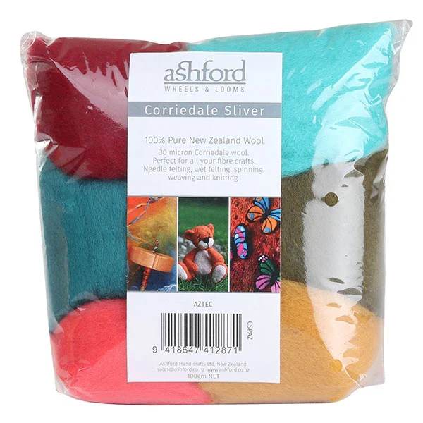 Ashford | Corriedale Sliver 100g packs - Image 12