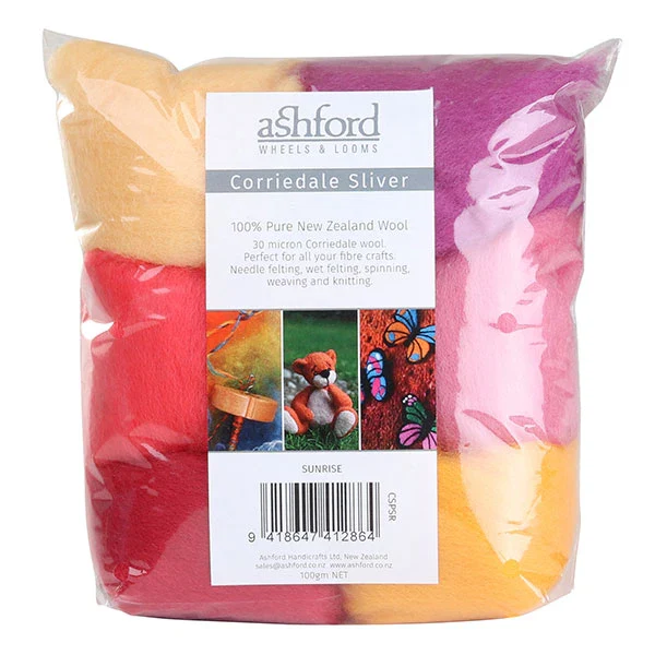 Ashford | Corriedale Sliver 100g packs - Image 14
