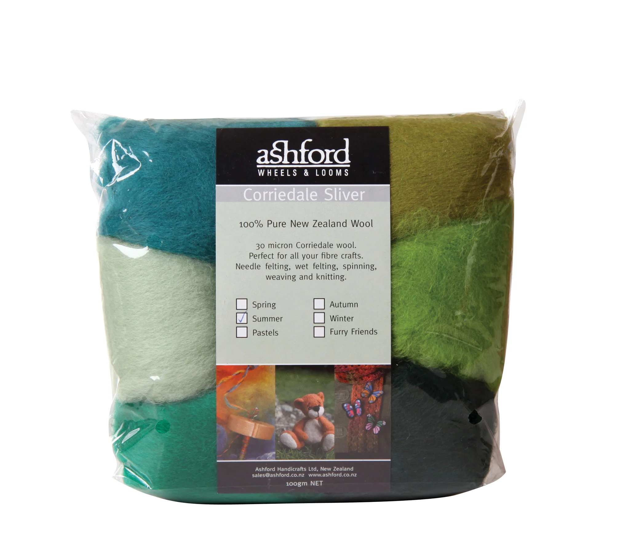 Ashford | Corriedale Sliver 100g packs - Image 6