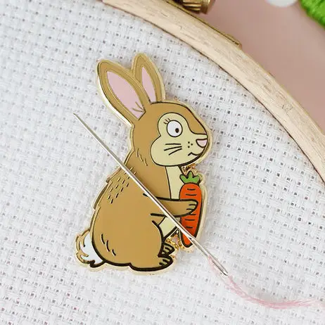 Caterpillar Cross Stitch | Needle Minder | Rabbit - Image 2
