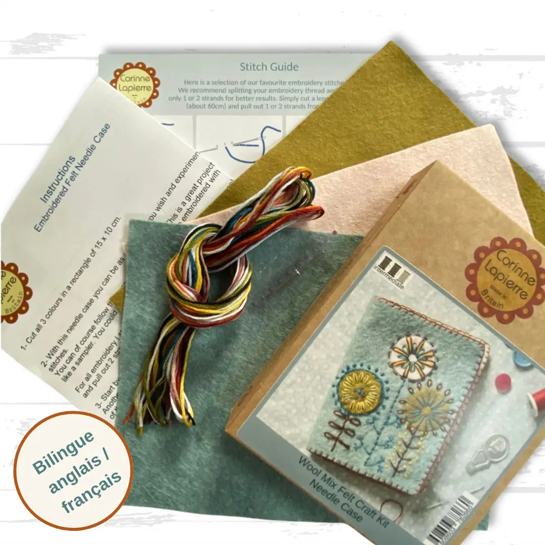 Corinne Lapierre Felt Kit | Needle Case