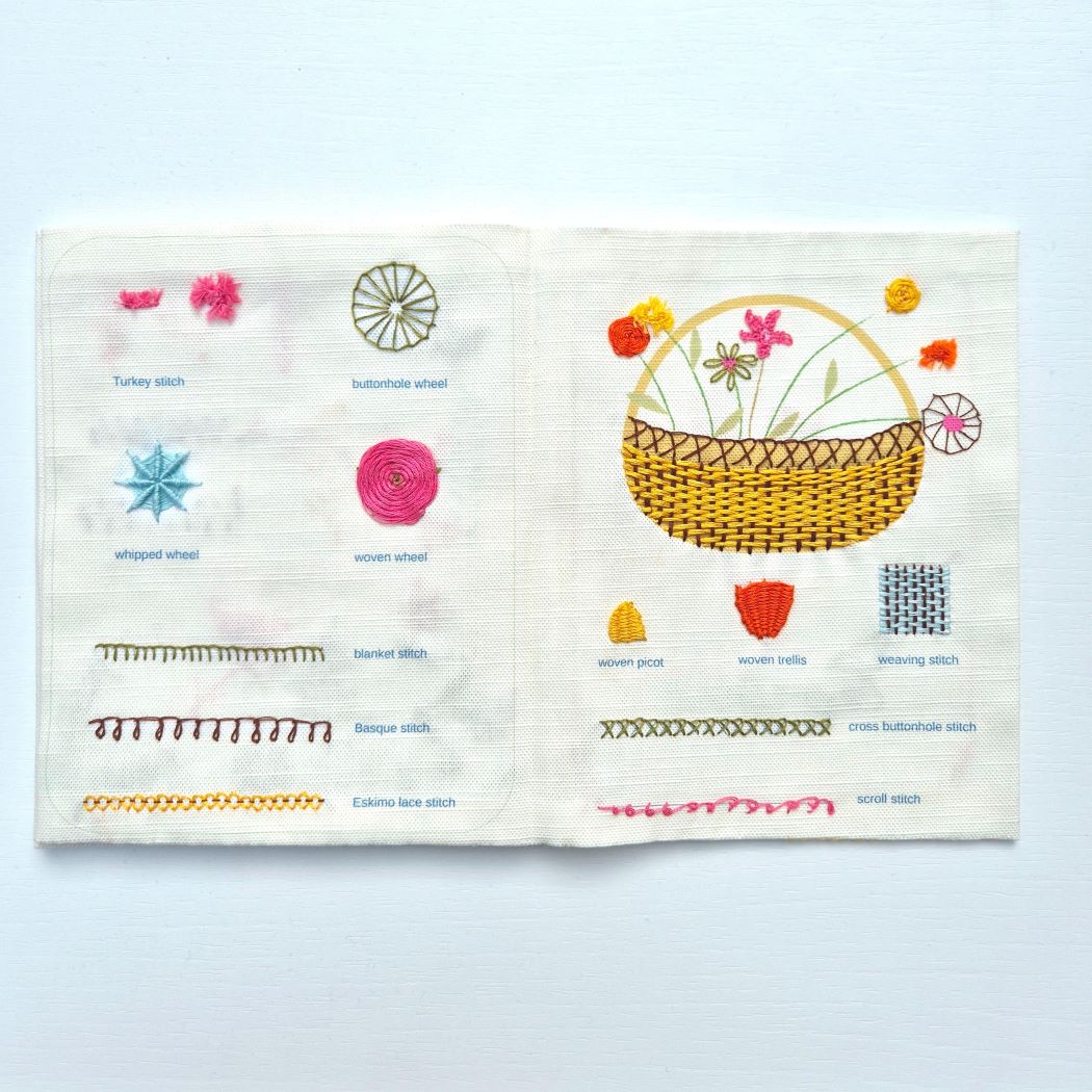 Corinne Lapierre | Mouse Embroidery Sampler Book - Image 4