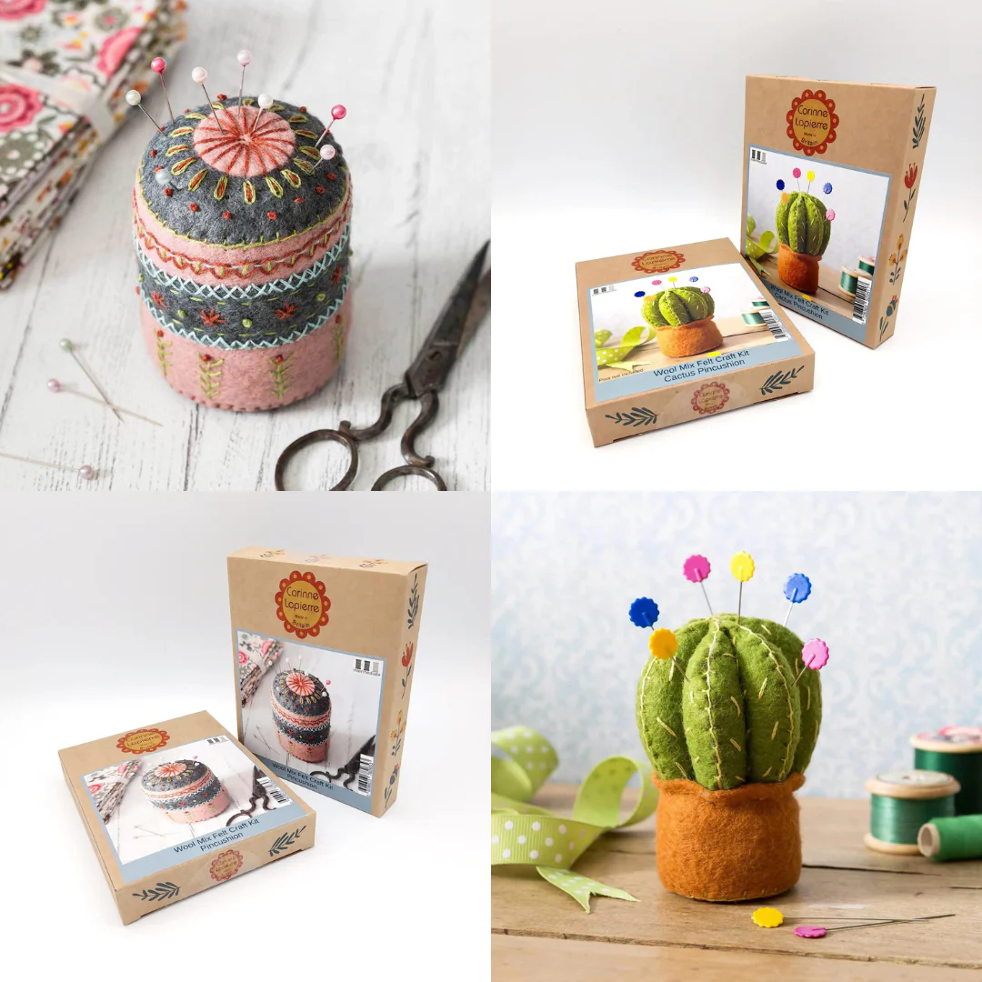 Corinne Lapierre | Pincushion Felt Craft Kits
