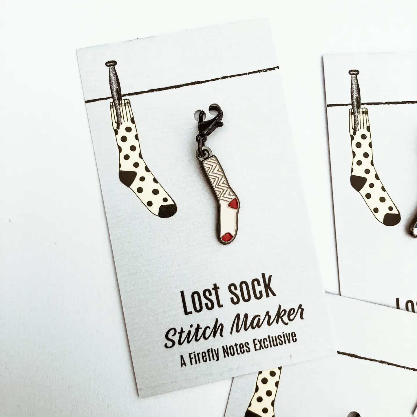 Firefly notes | Lost Sock removable Stitch Marker - Image 2