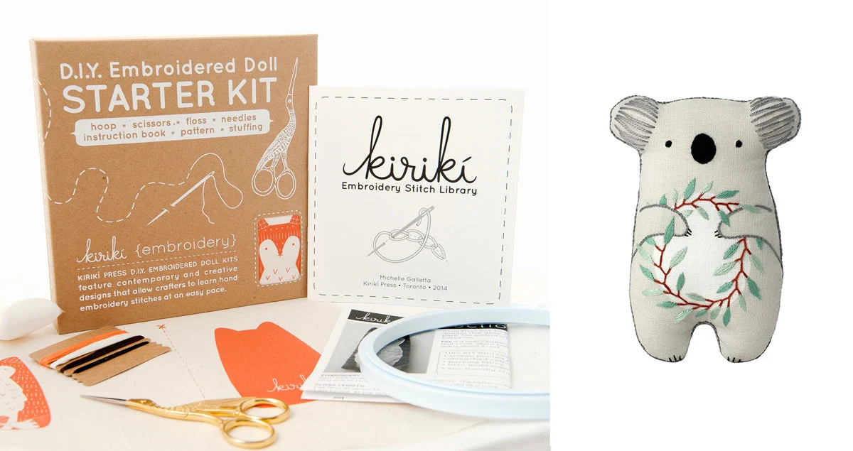 Kiriki Press | Embroidery Starter Kit (including tools) - Image 2