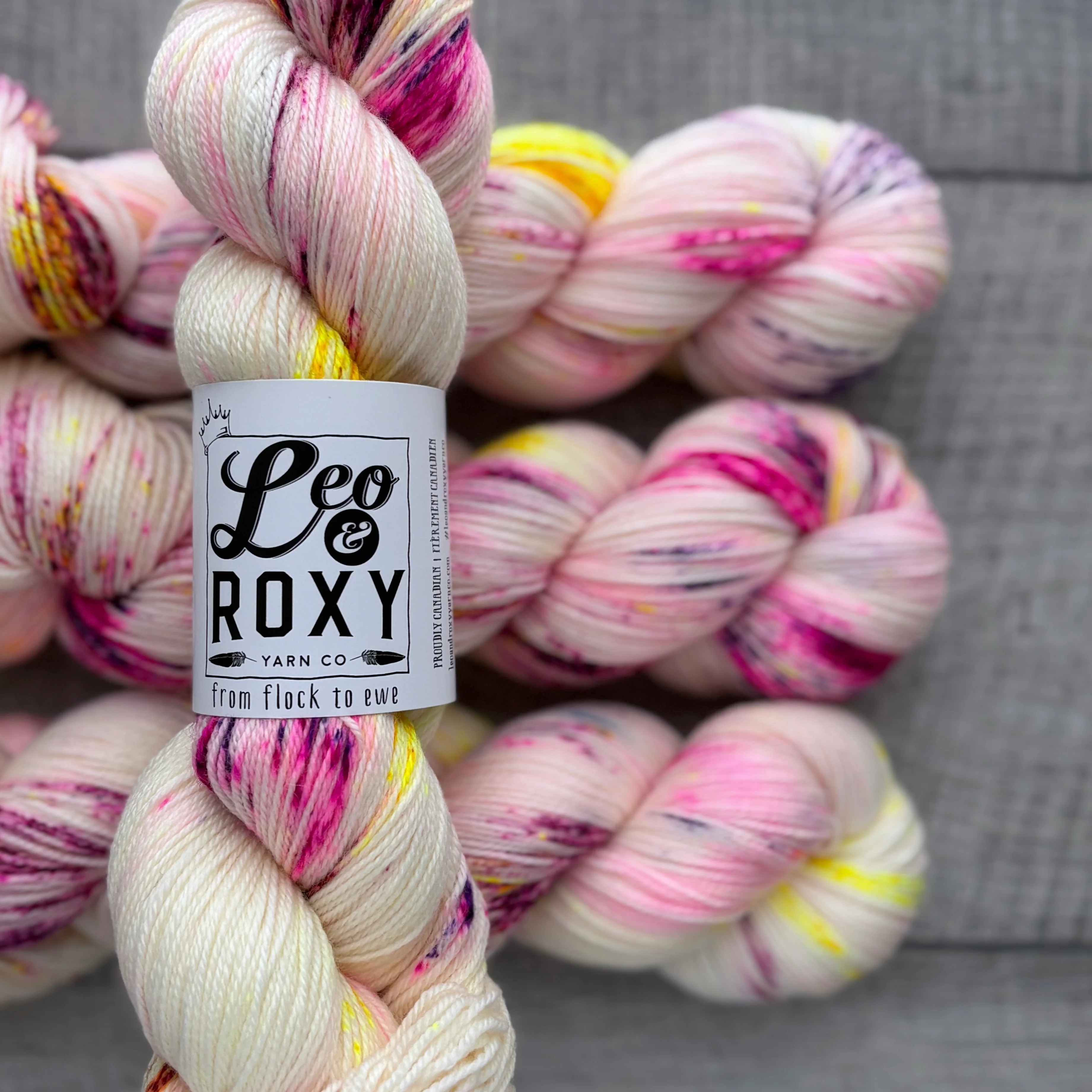 Leo and Roxy | 80/20 sock | Brights collection - Image 17