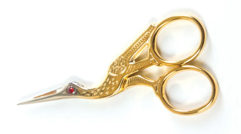 Ruby Stork Scissors 3.5"